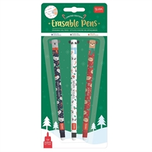 Legami - Erasable gel pens, Jul - Rød, Blå, Sort